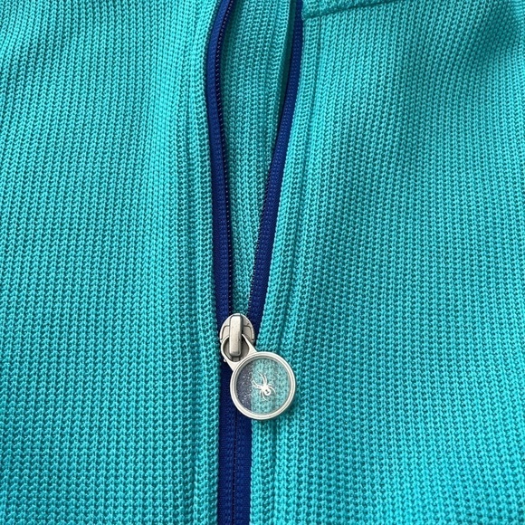 Spyder Endure Jacket Girls Medium Turquoise - Picture 9 of 11